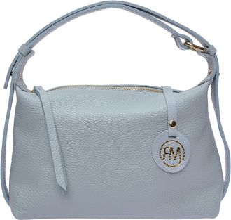Roberta M Turquoise Rundleer Tas