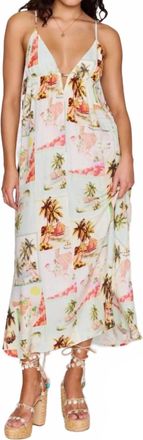 Minkpink Dolce Maxi Dress In Postcard