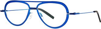 Theo Eyewear Crispy 601 Electric Blue Glasses