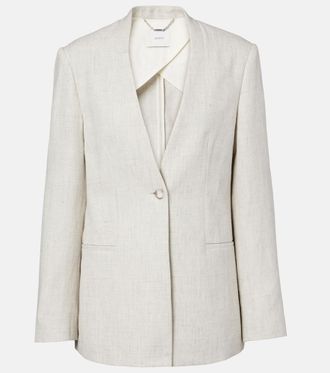 Joseph Ferula linen and cotton blazer