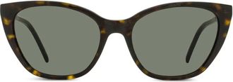 Saint Laurent Eyewear Occhiali da sole M69 cat-eye - Marrone