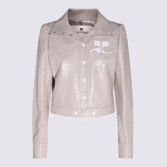 Courrèges Jackets Mastic Grey-Donna
