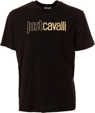 Just Cavalli T-shirts en Polos - Heren - T-shirts - Zwart - S - Tops