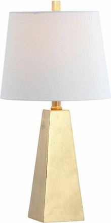 Jonathan Y Designs Owen Contemporary Resin LED Table Lamp in Gold Leaf at Nordstrom