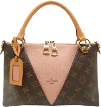 Louis Vuitton Pre-owned Handbags, female, Pink, Size: ONE SIZE Pre-owned Canvas Handbag