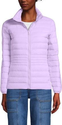Lands End Wanderweight Ultralight Packable Down Jacket in Blushed Lilac at Nordstrom, Size X-Large P