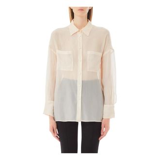Liu Jo Shirts, female, Beige, S, Stylish Shirt for Men and Women