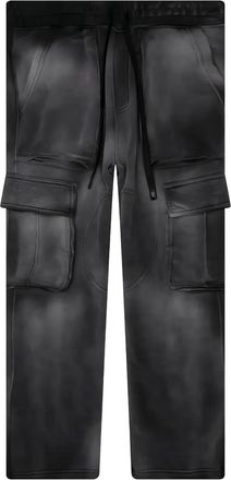 Nahmias Joggers cargo con logo - Nero