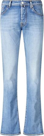 Jacob Cohen Flared Jeans - Heren - Flared Jeans - Blauw - W42 - Jeans