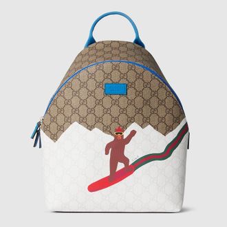 Gucci Kids - Printed GG Backpack, Beige, GG Canvas