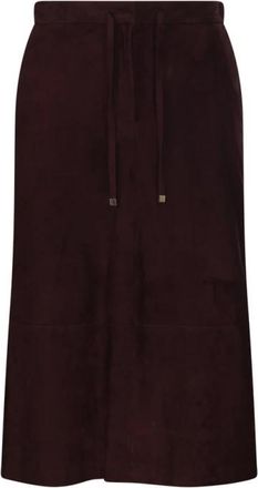 Max Mara Mujer, Faldas, Marr&oacute;n, Talla: 2XS
