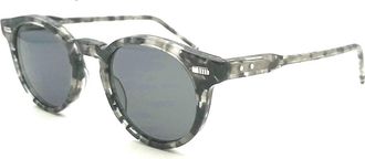 Thom Browne Grijze Zonnebril Aw 24 Elegante Stijl - Heren - Zonnebrillen - Veelkleurig - 45 MM - Accessoires