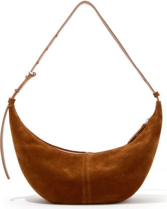 Proenza Schouler Slide suede shoulder bag - women - CALFSKIN - OS - Brown