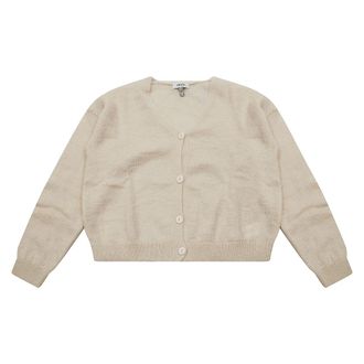 Dixie Cardigan in maglia - unisex - Truien - Beige - Maat: 2XL