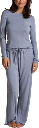 Hunkem&ouml;ller Pajama Set in Blue at Nordstrom, Size X-Large