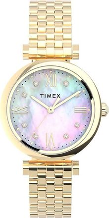 Timex Womens TW2T78900 Ladies Parisienne Watch - Gold - One Size