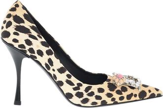 Dsquared2 Leopard Print Slip-on Pumps