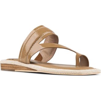 Donald J Pliner Wedge Toe Loop Sandal in Tobacco at Nordstrom Rack, Size 9.5