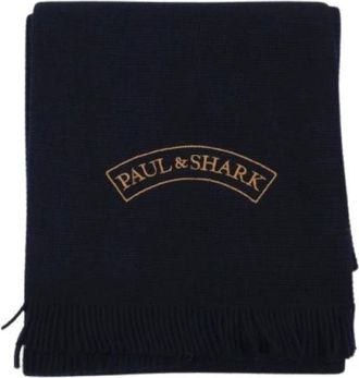 Paul & Shark Scarf - Heren - Wintersjaals - Blauw - ONE Size - Accessoires