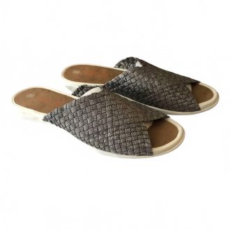 bernie mev. Womens Bon Bon Sandals In New Smoke Shimmer