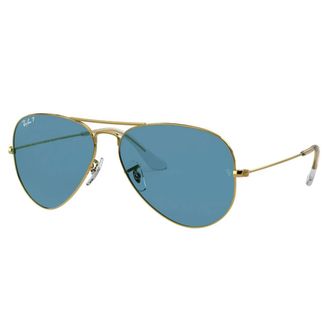 Ray-Ban Aviator Polarized Zonnebril - unisex - Zonnebrillen - Geel - 58 MM - Accessoires