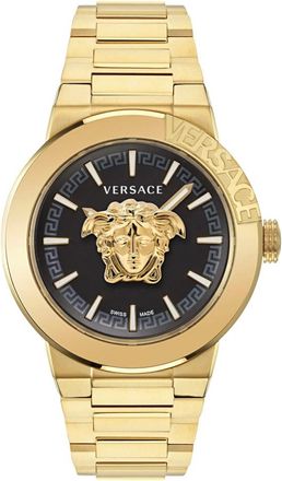 Versace Medusa Infinite Gent Ve 7E00623 - Heren - Horloges - Geel - ONE Size - Accessoires