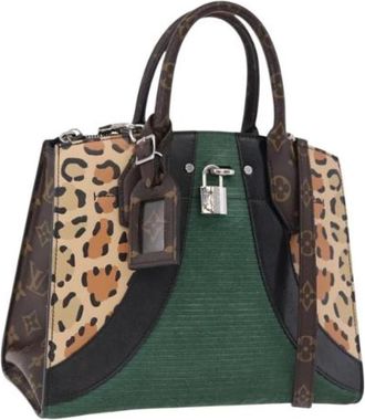 Louis Vuitton Pre-owned City Steamer Shoulder Bag - Dames - Vintage Handtas - Groen - ONE Size - Vintage