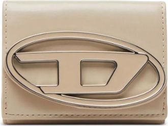 Diesel logo wallet - Beige