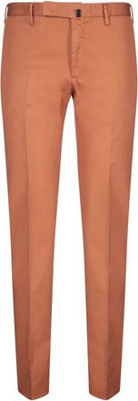Incotex Slim Fit Chinos - Heren - Chinos - Bruin - L - Katoen - Broeken