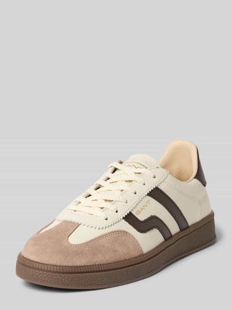 GANT Sneaker aus echtem Leder Modell Cuzima in Offwhite, Gr&ouml;&szlig;e 36