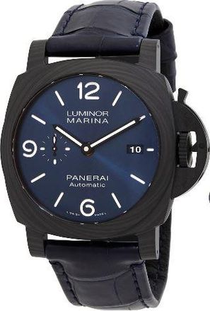 Officine Panerai Pre-owned Panerai Luminor Marina Automatic Blue Dial Mens Watch PAM01664