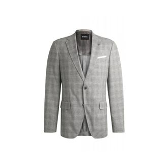 HUGO BOSS Hombre, Chaquetas, Gris, Talla: M