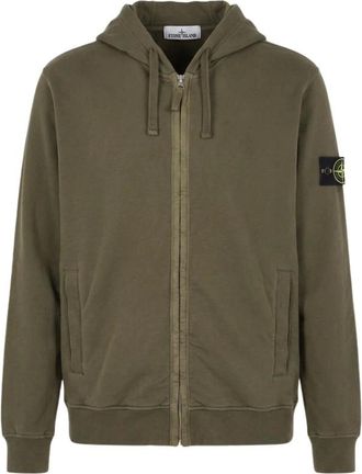 Stone Island Hombre, Sudaderas, Verde, Talla: XL