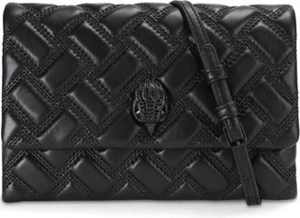 Kurt Geiger Kensington Duet quilted shoulder bag - women - Leather - One Size - Black