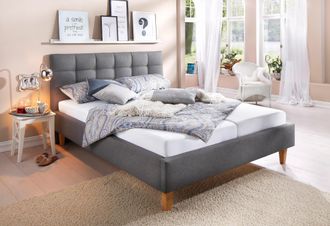 Maintal Polsterbett »Tom« in 4 Breiten, ohne Matratze oder mit Kaltschaum bzw. Federkernmatratze