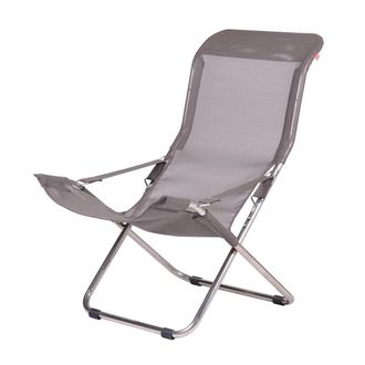 Fiam Fiesta Sessel, Aluminium / taupe