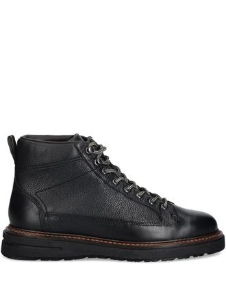 GANT Hillprep lace-up lug-sole boots - Zwart
