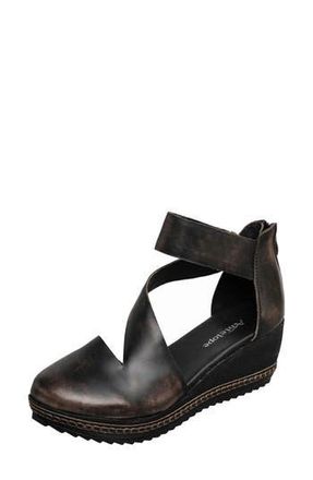 Antelope Trudy Wedge Sandal in Charcoal at Nordstrom Rack, Size 6