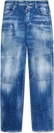 Dsquared2 Jeans Loose - Heren - Loose Fit Jeans - Blauw - S - Katoen - Jeans
