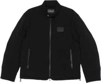 Emporio Armani Jacket - Heren - Zomerjassen - Zwart - 2XL - Jassen