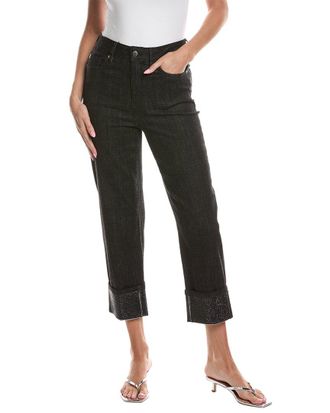 Karl Lagerfeld Karl Lagerfeld Crystal Cuff Denim Pant