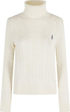 Polo Ralph Lauren Long Sleeve Cream Cable Knit Pullover
