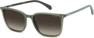 Polaroid PLD 4207/S/X Polarized 1ED/LA Mens Sunglasses Green Size 55