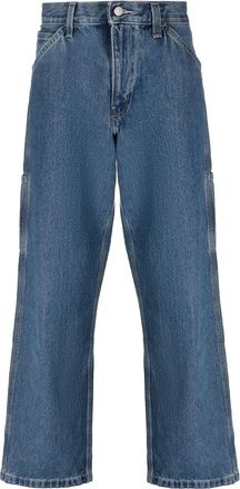 Levi's patch-detail wide-leg trousers - men - Cotton - 30/32 - Blue