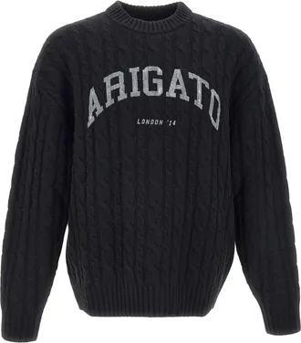 Axel Arigato: Black Crew Neck Sweaters now up to −53
