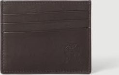 Brunello Cucinelli Smooth calfskin card holder in Brown at Nordstrom