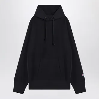 Champion Navy Blue Cotton Hoodie