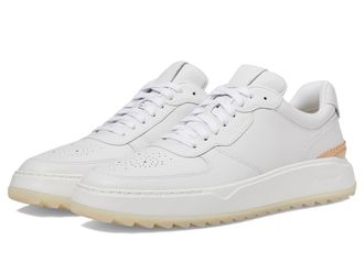 Cole Haan Grandpro Crossover Golf Mens Lace-up Boots Optic White/Optic White : 10.5 D - Medium, Leather