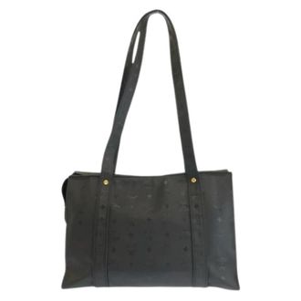 MCM Pre-owned Shoulder Bag - Dames - Vintage Schoudertas - Zwart - ONE Size - Vintage