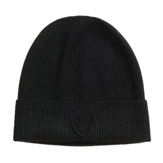 Blauer Oliver Beanie - Heren - Accessoires - Zwart - Maat: ONE Size Wol